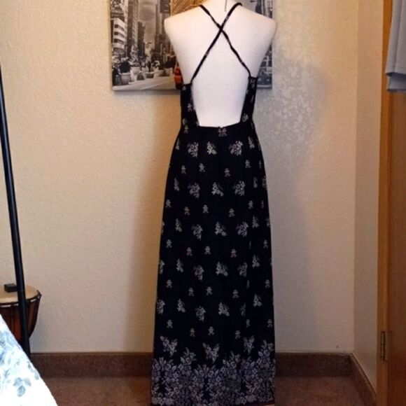 ATMOSPHERE LONG LOW BACKLESS DRESS FOR WOMEN - Picture 2 of 7